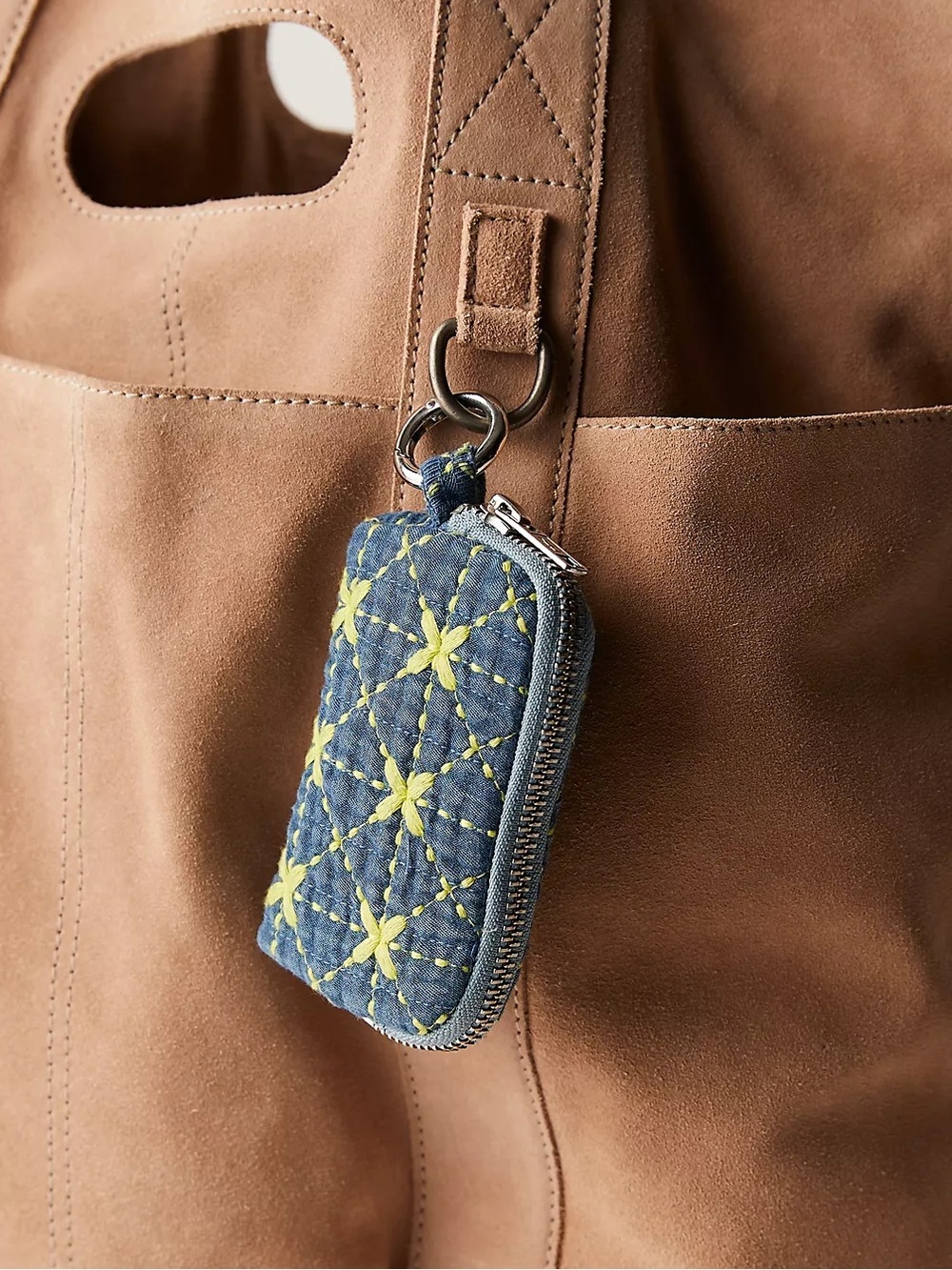NWOT Free People FP One Upcycled Mini Wallet